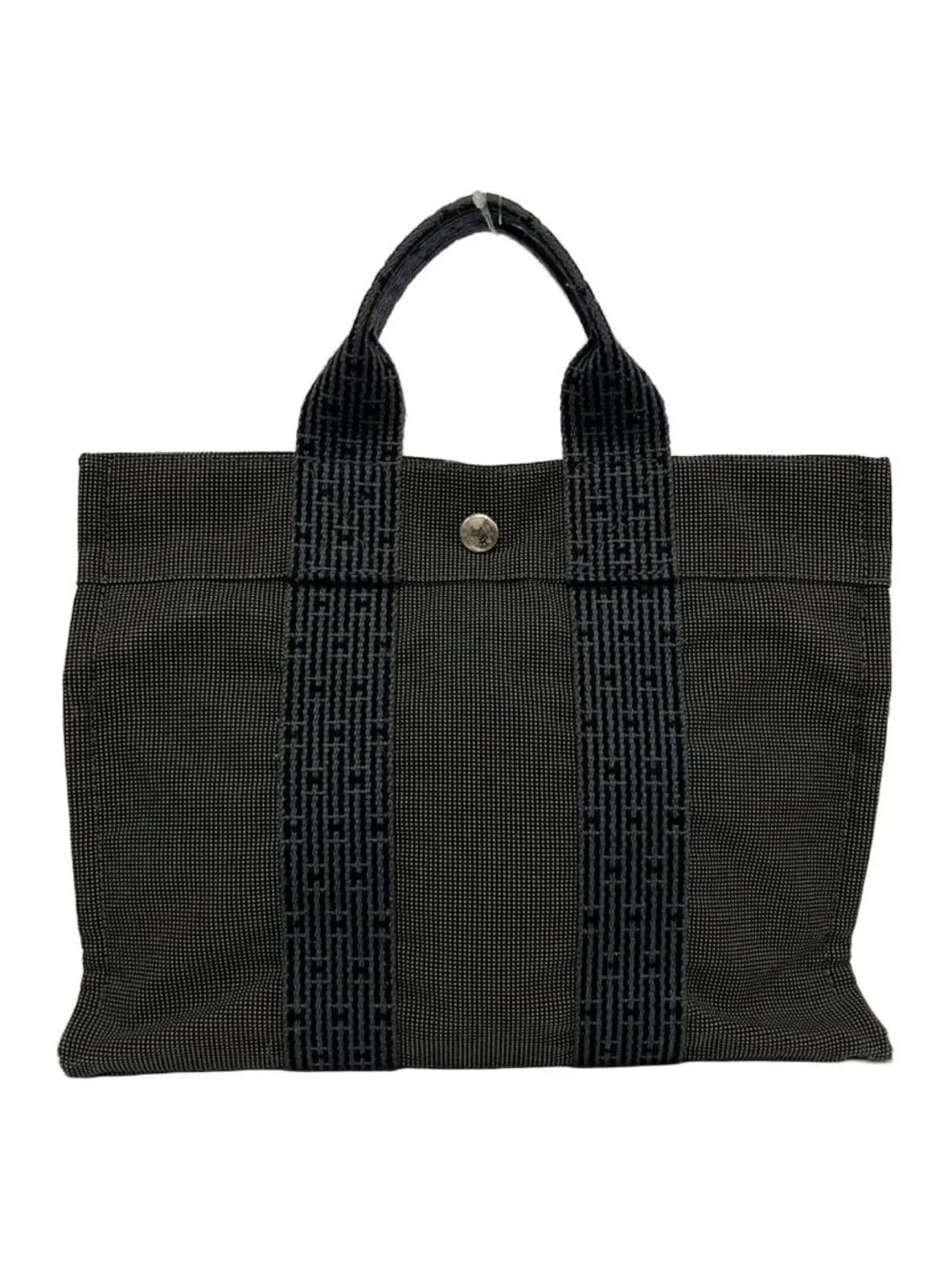 Hermes Tote Her Line PM Dark Gray Black Previous Model